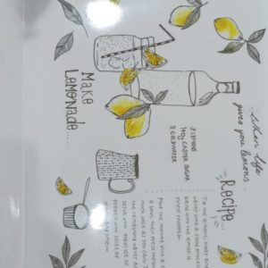 3 UNIDADES DE BANDEJA CON MANILLA MELAMINA 40CM APROX