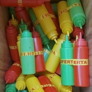 3 SET SALSEROS 500CC VIENEN 3 SALSEROS EN CADA SET