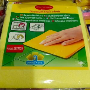 3 set de de panos amarillos